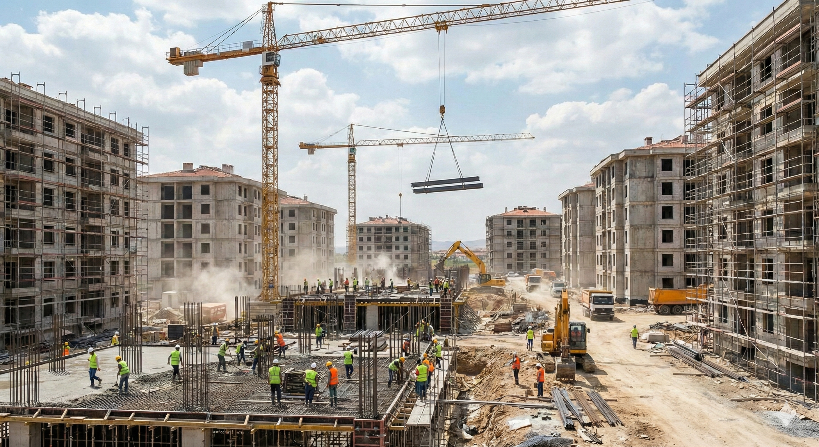 EAG Mühendislik - Konut Şantiyesi Elektrik Tesisat ve Kablolama İşleri